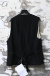 ARCHIVIO J.M.Ribot 24 Autumn and Winter Double-sided vest Italy Unisex AJM-GL01/NR/PL-0 Black